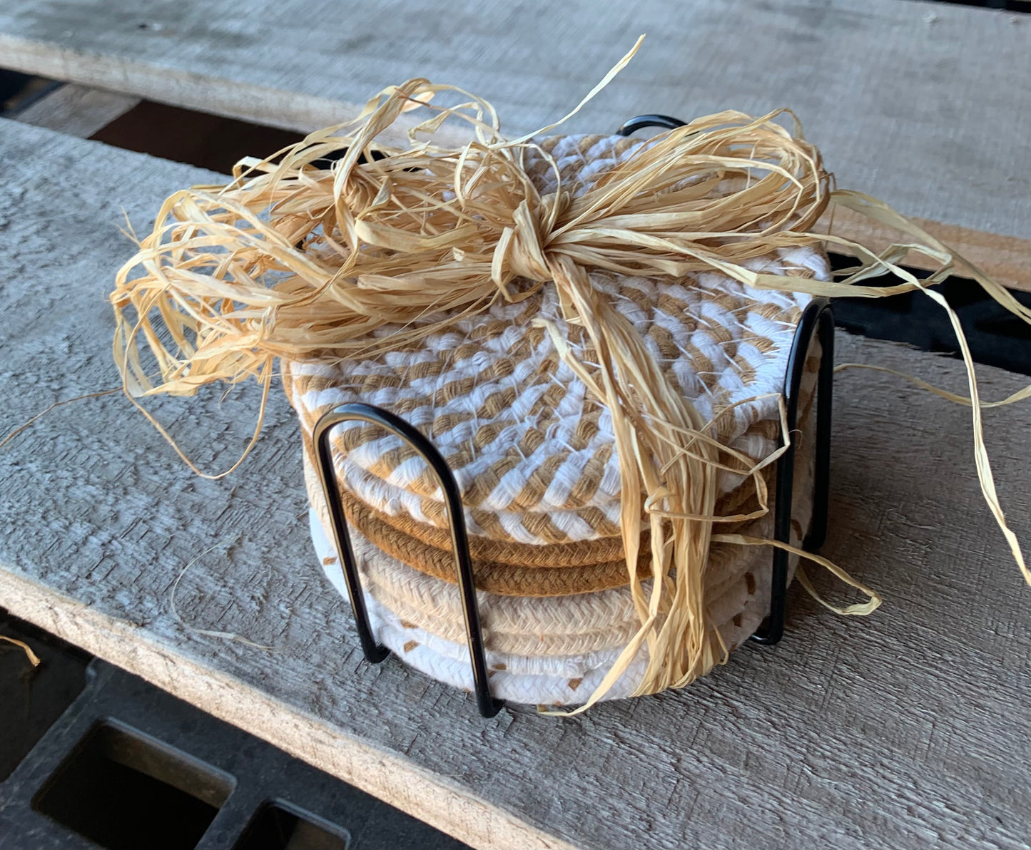 Coaster set - Caramel