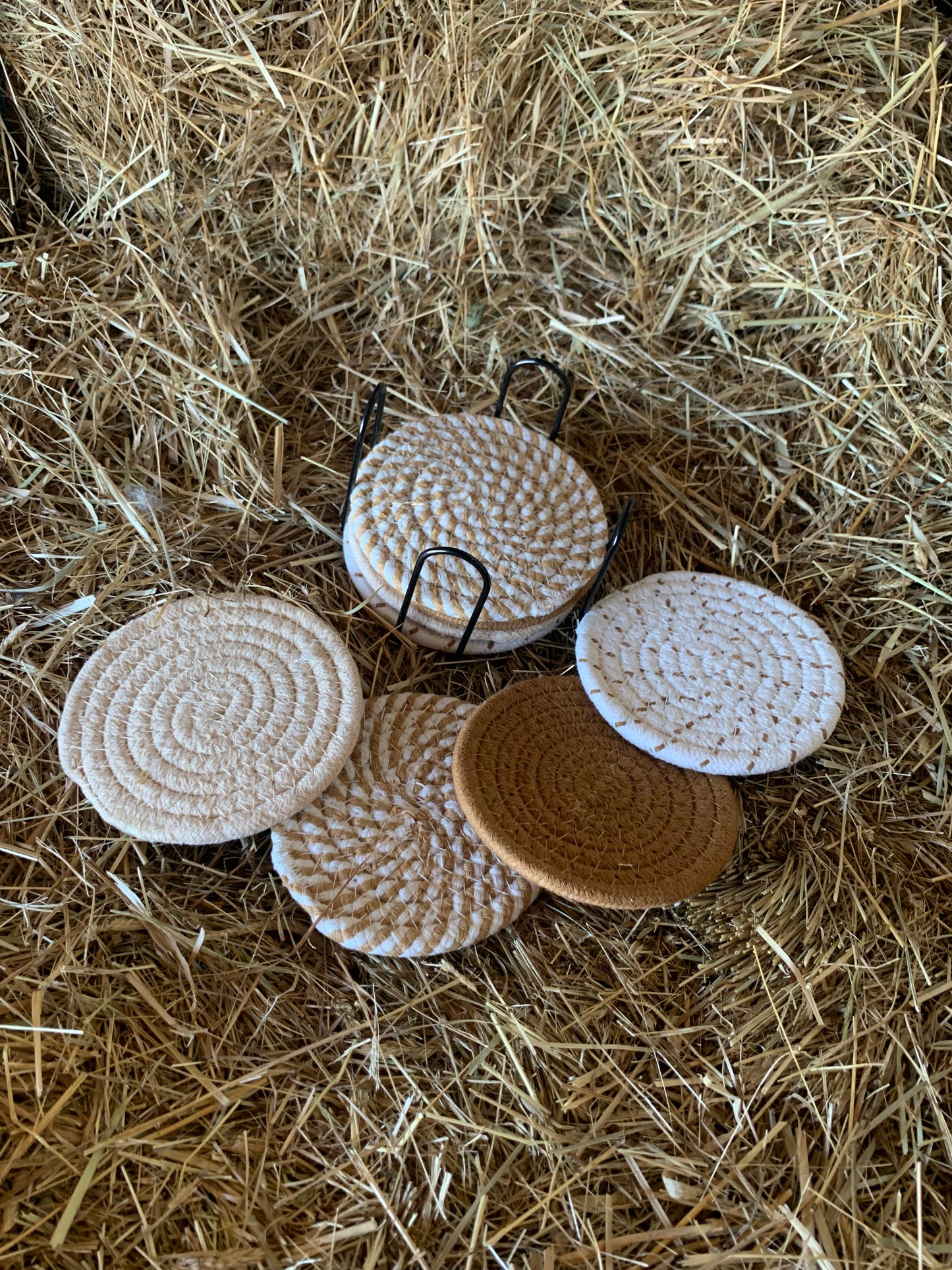 Coaster set - Caramel