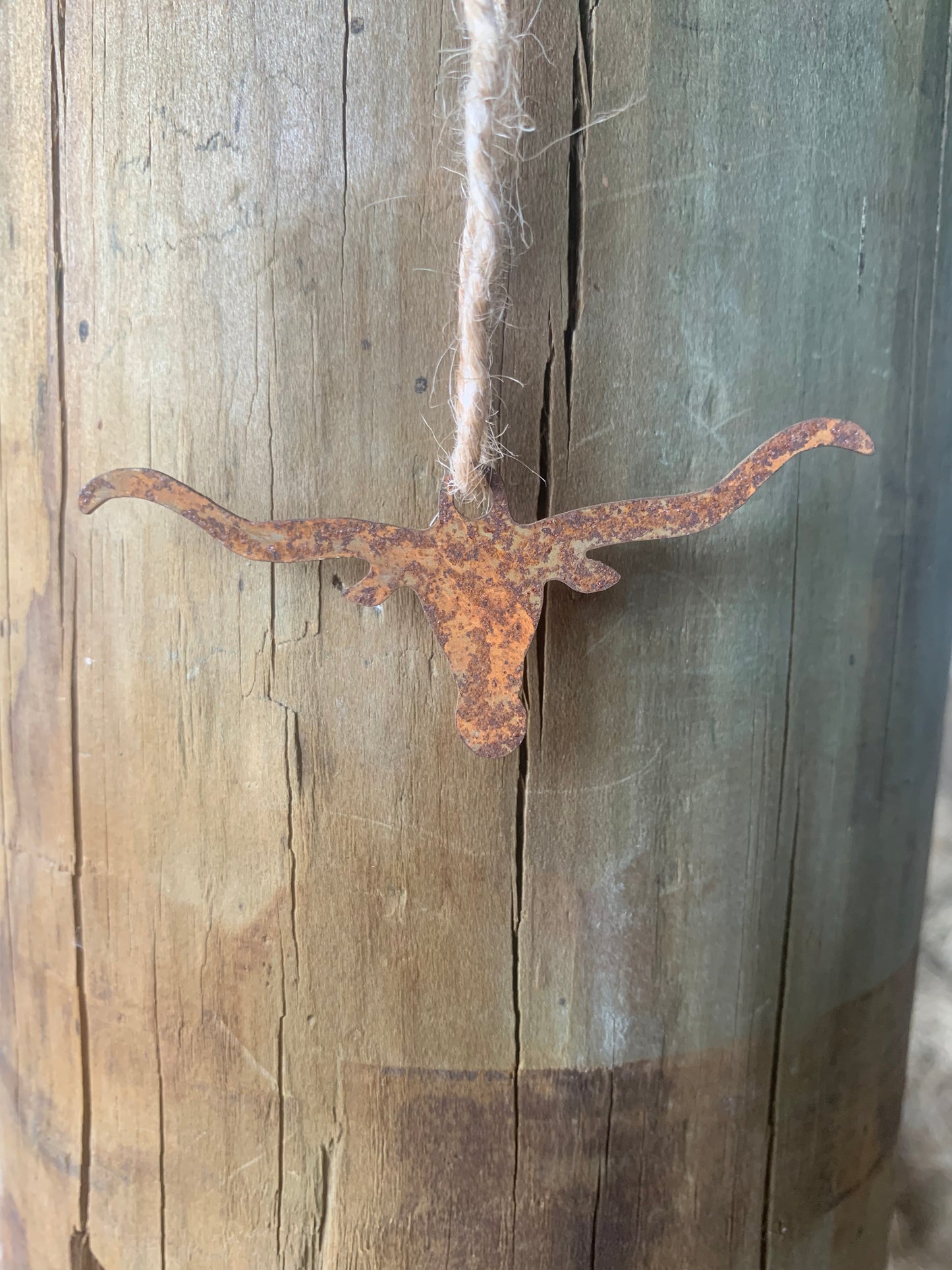 Metal decoration - Longhorn
