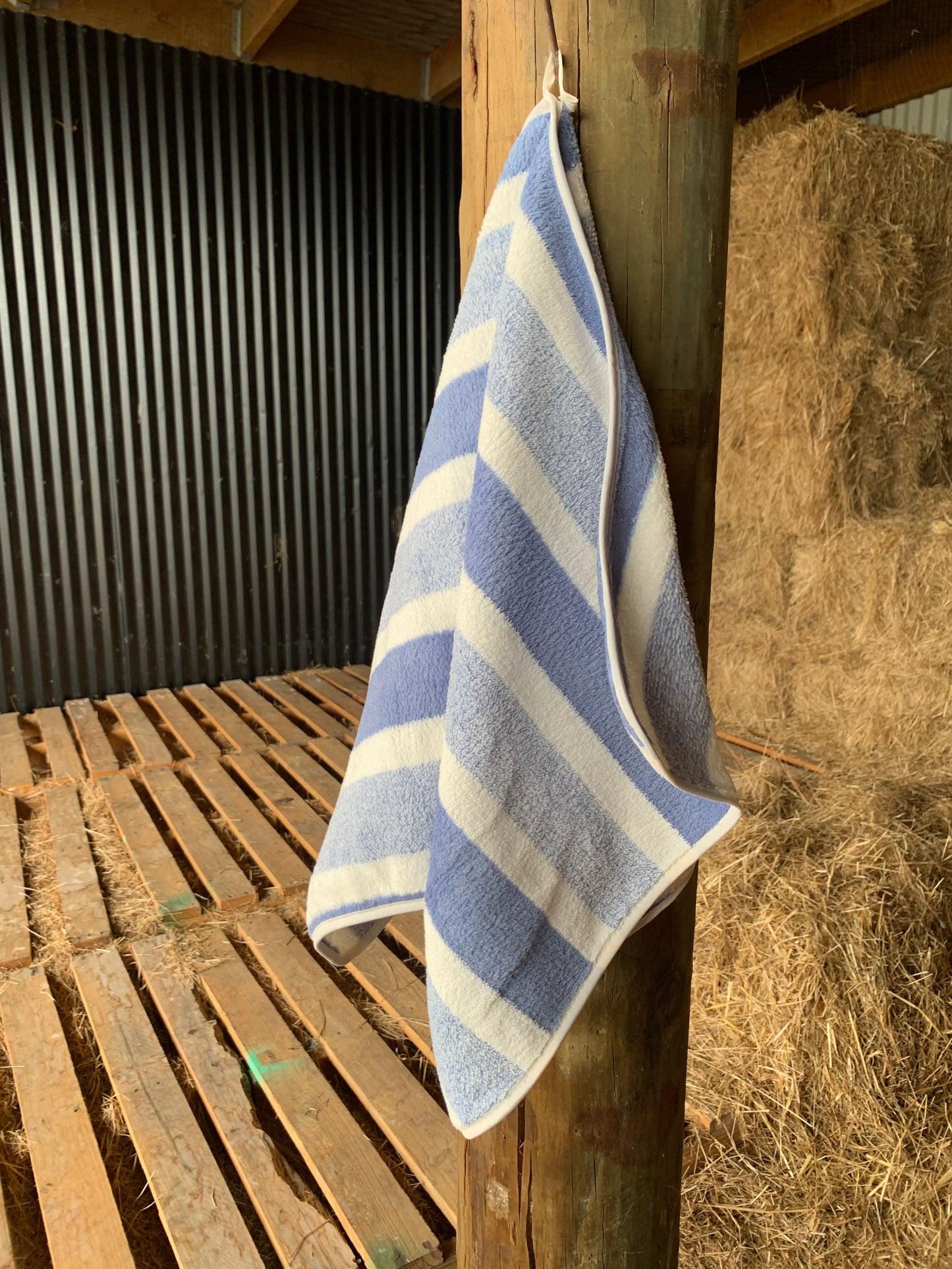 Fluffy towel - Blue