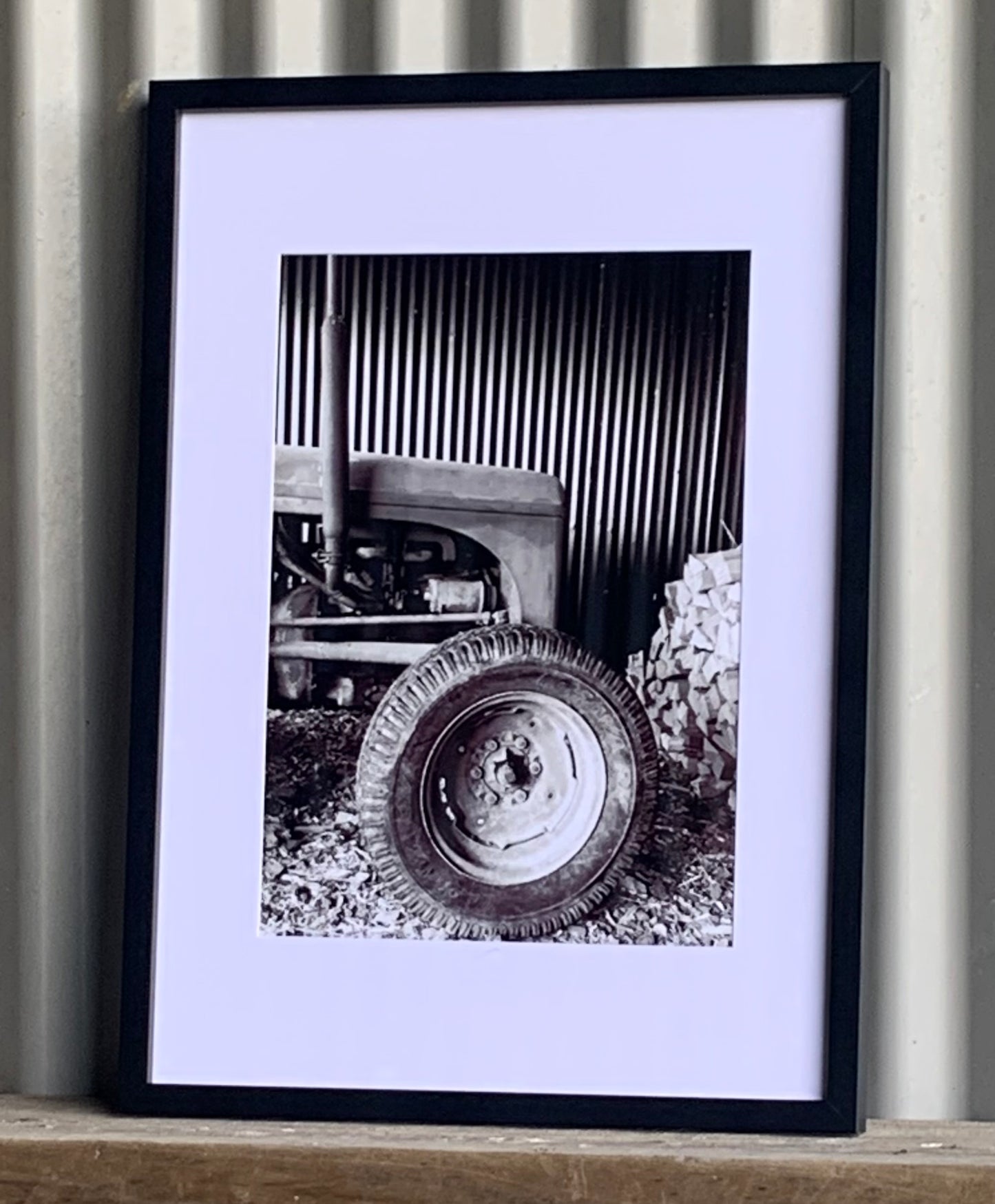 Trusty the tractor - Framed