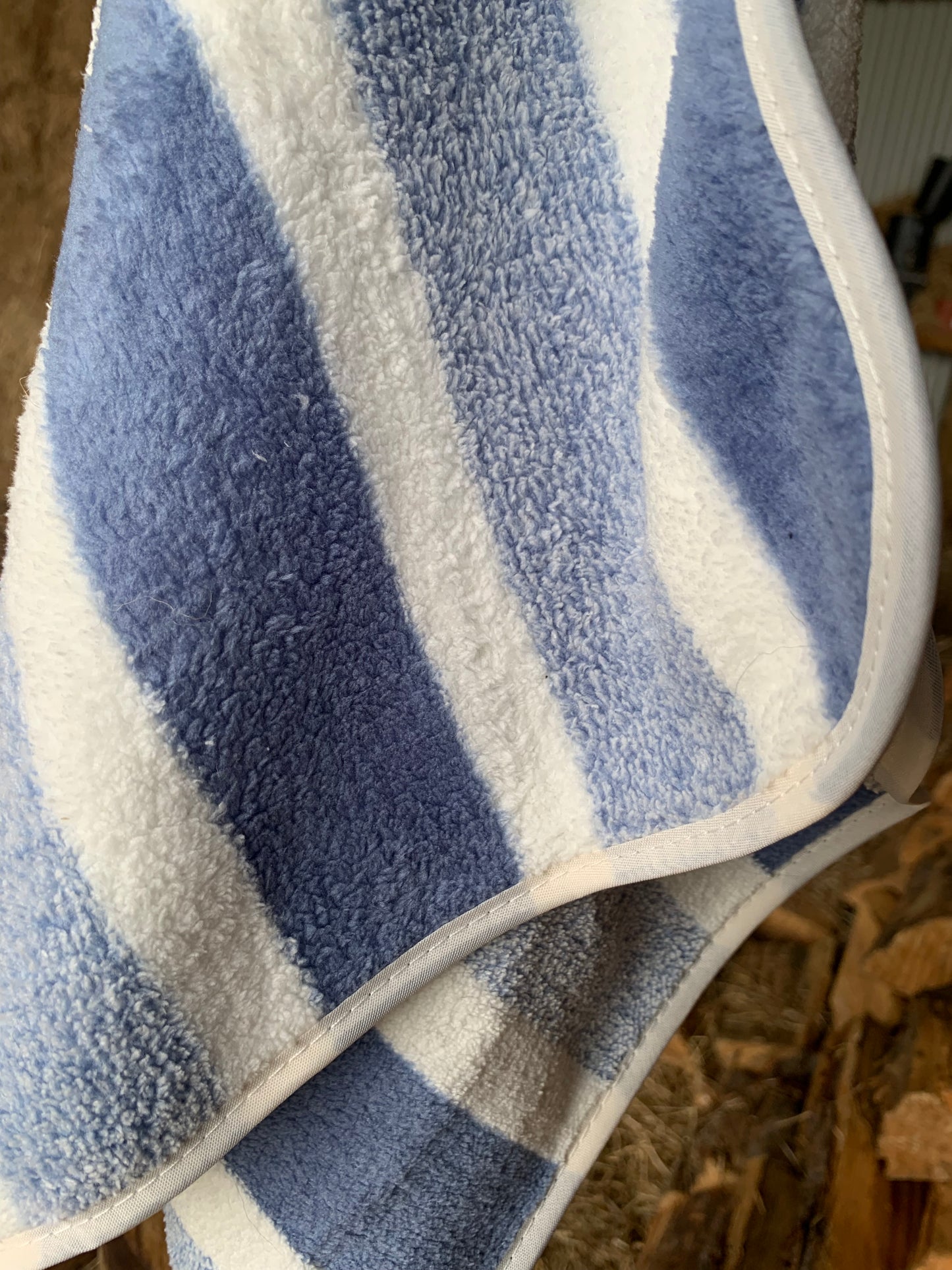 Fluffy towel - Blue