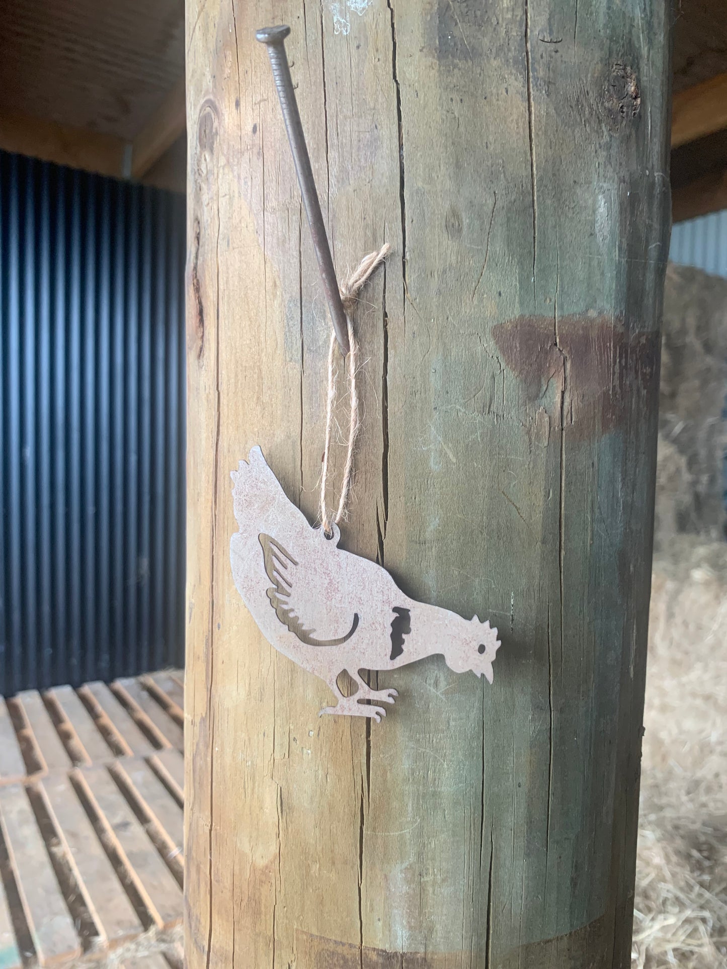 Metal decoration - Chicken