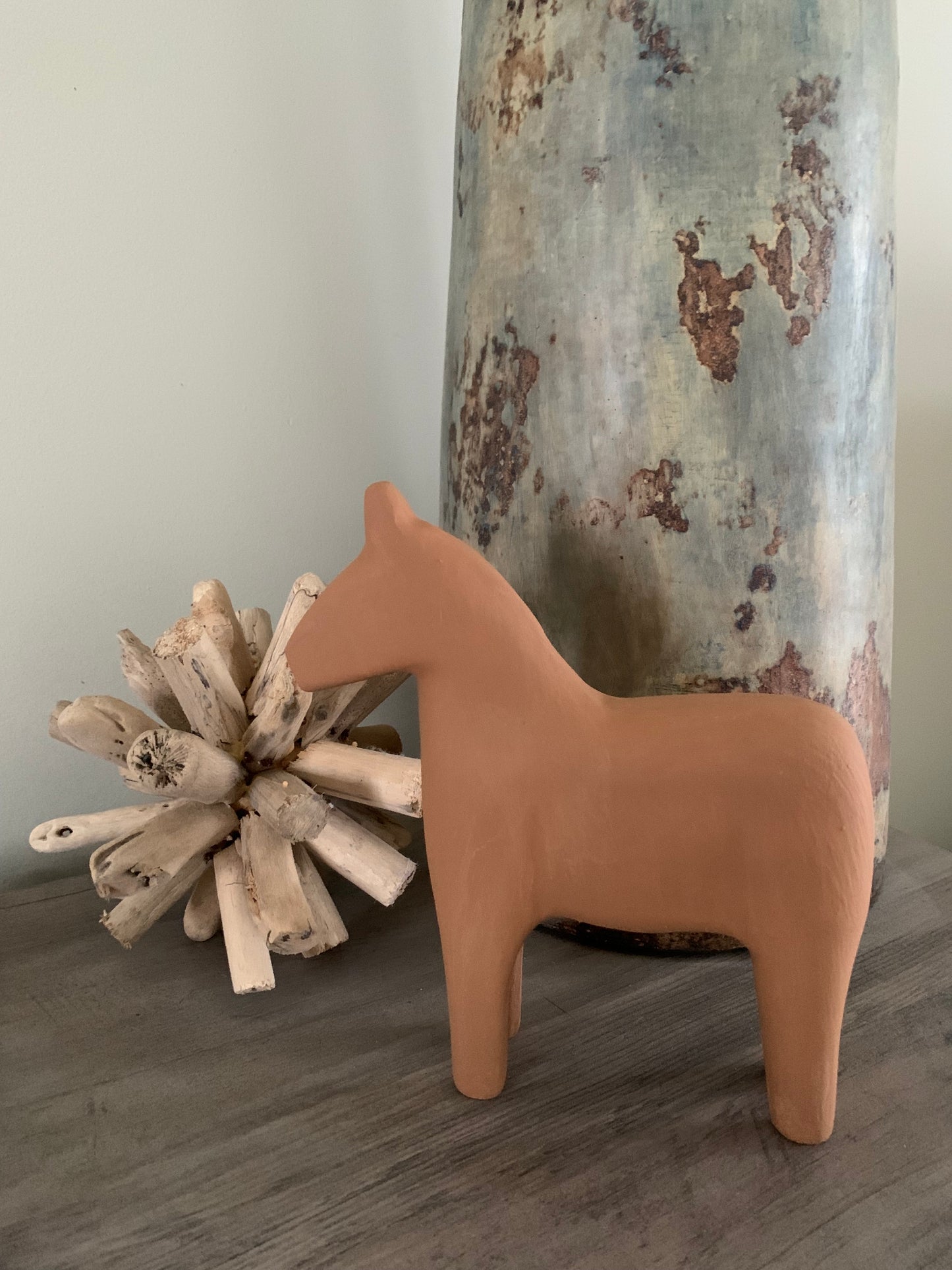 Wooden horse - Clay - Small