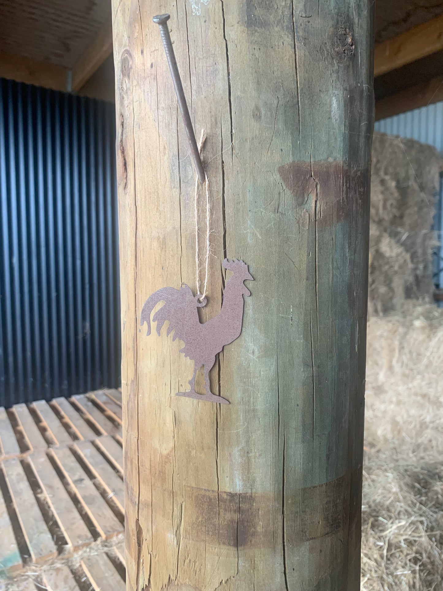Metal decoration - Rooster
