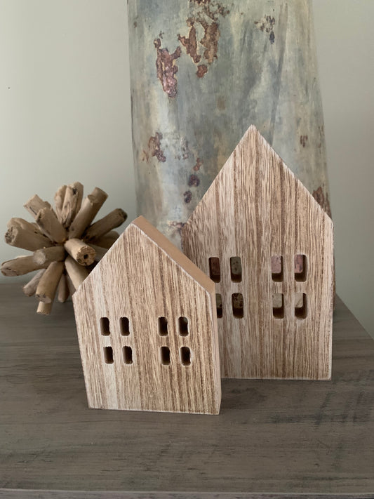 House - Pair - Wooden