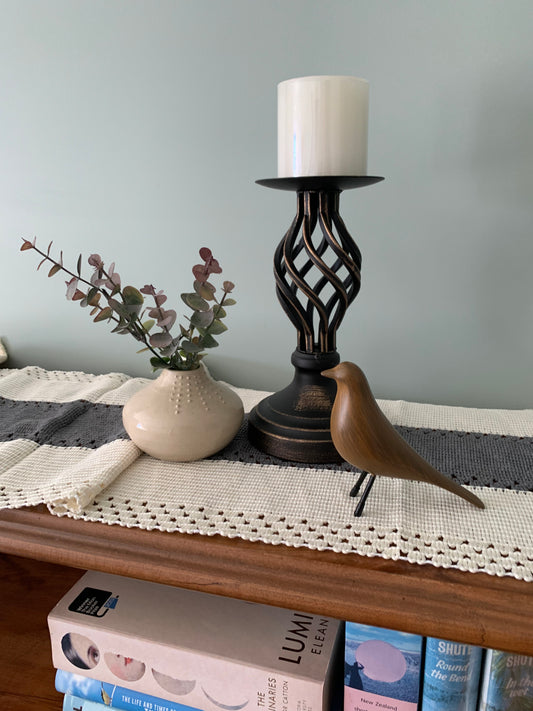 Art deco bird - Wood look