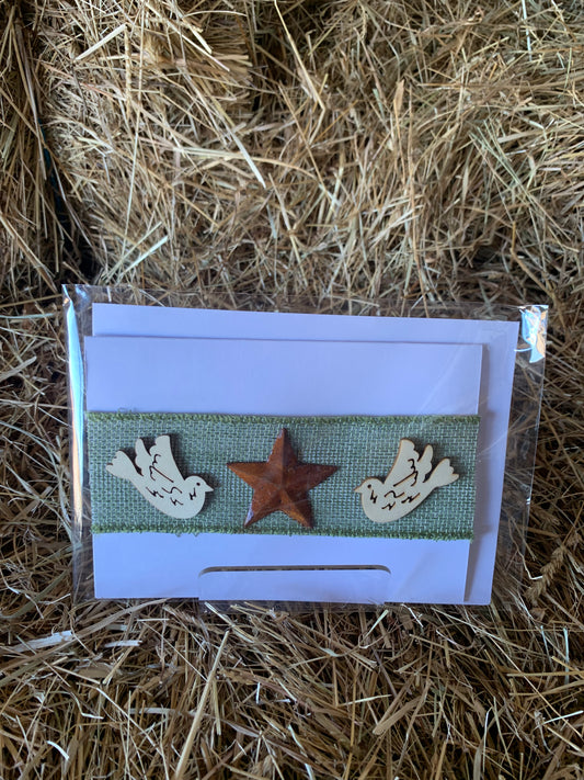 Handmade card: D