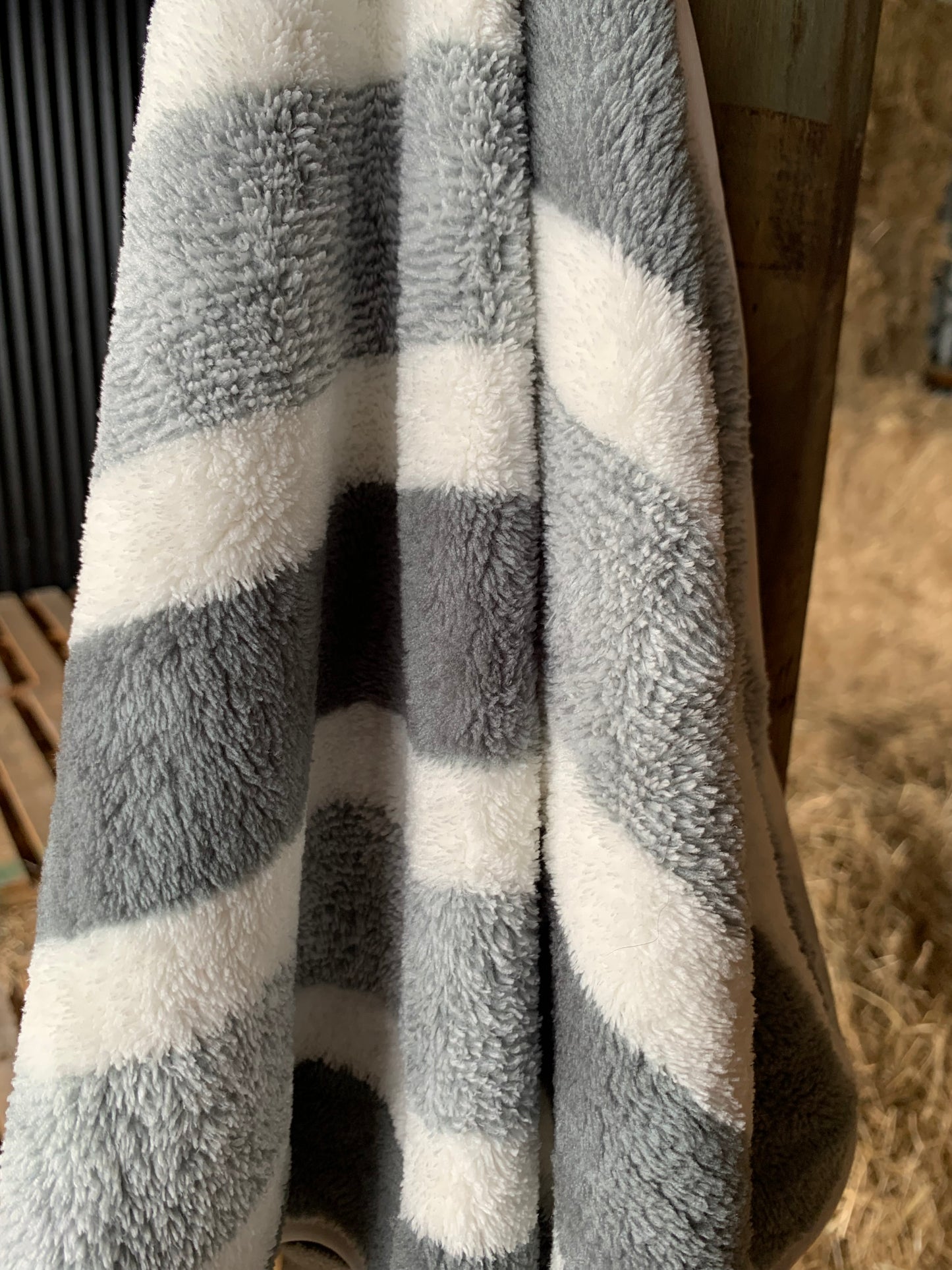 Fluffy towel - Grey