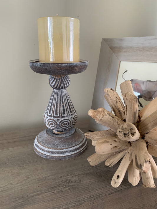 Candle holder - Rustic