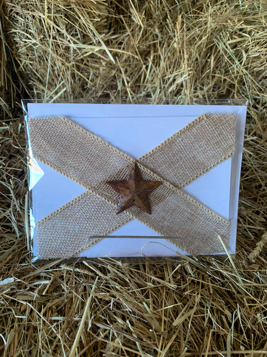 Handmade card: B