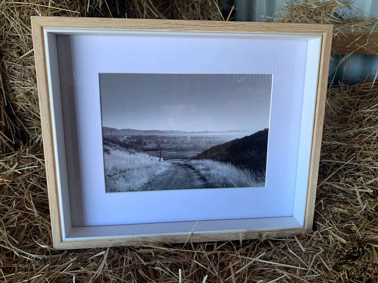 Old dirt road - Framed