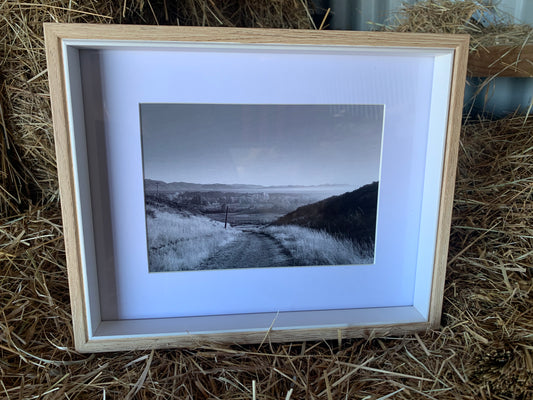 Old dirt road - Framed
