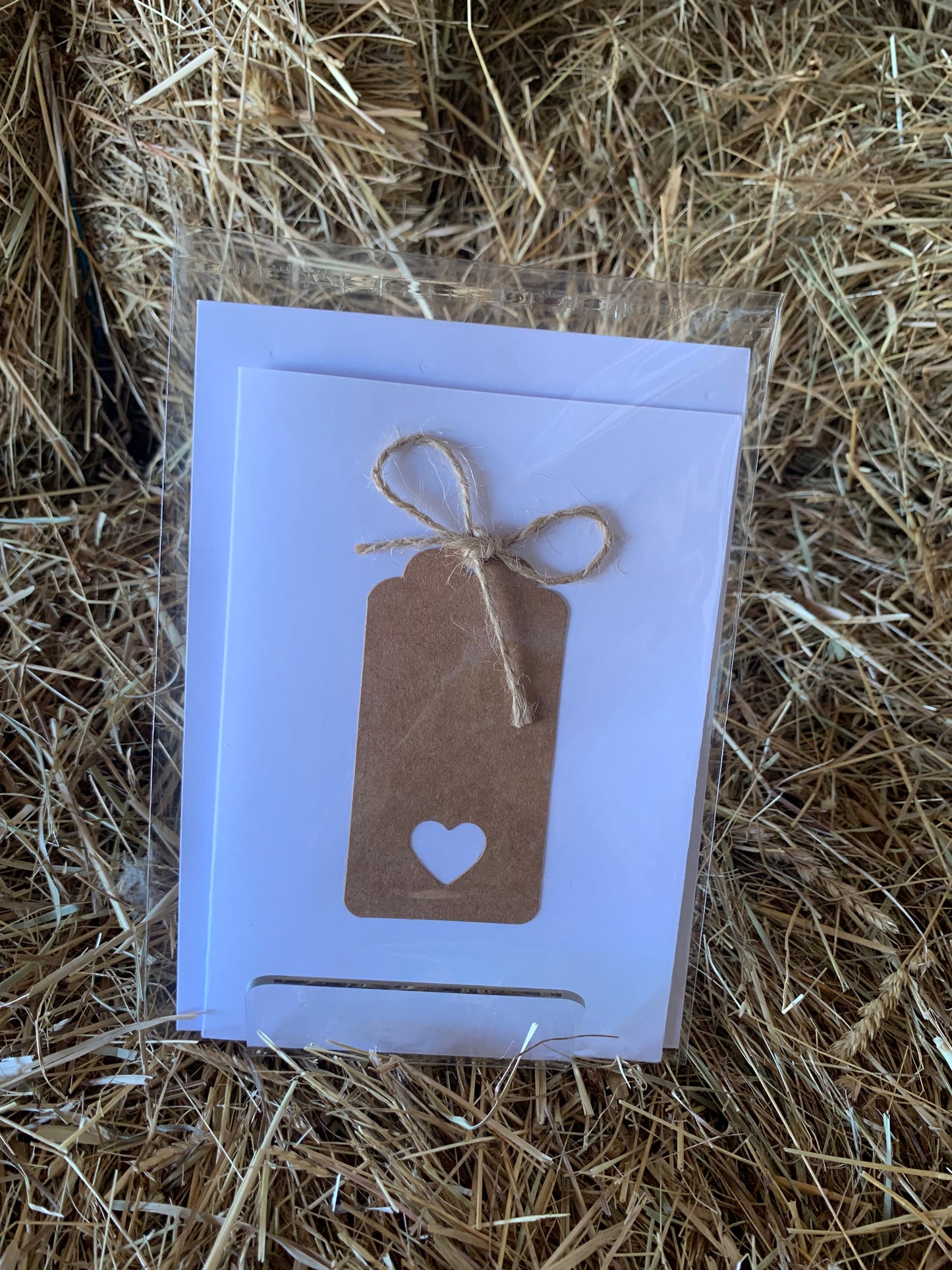 Handmade card: E