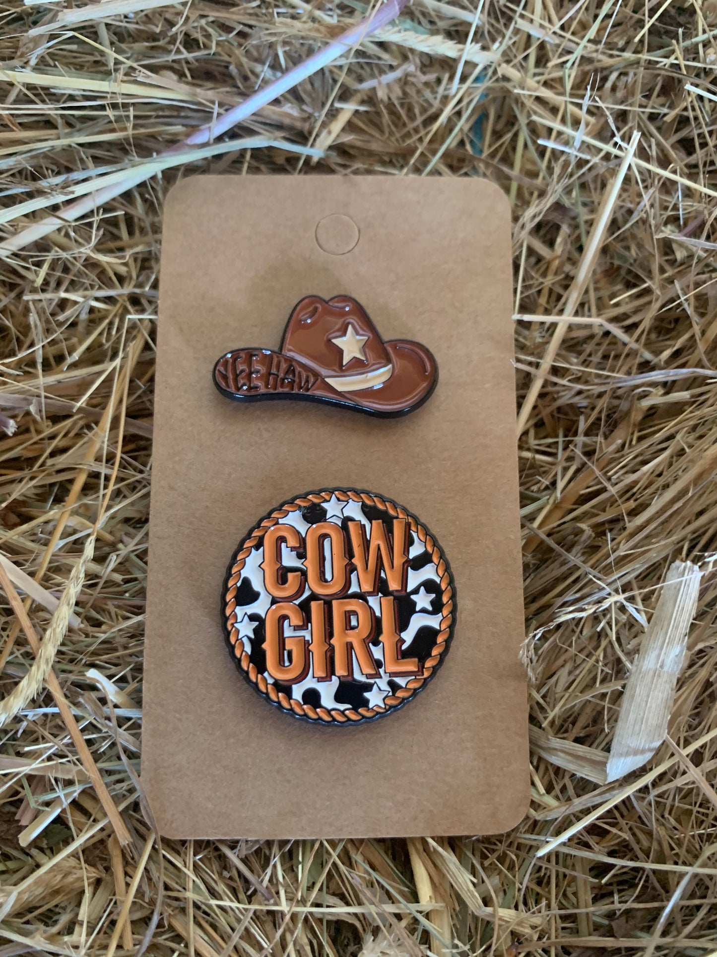 Decorative metal pins - Set E