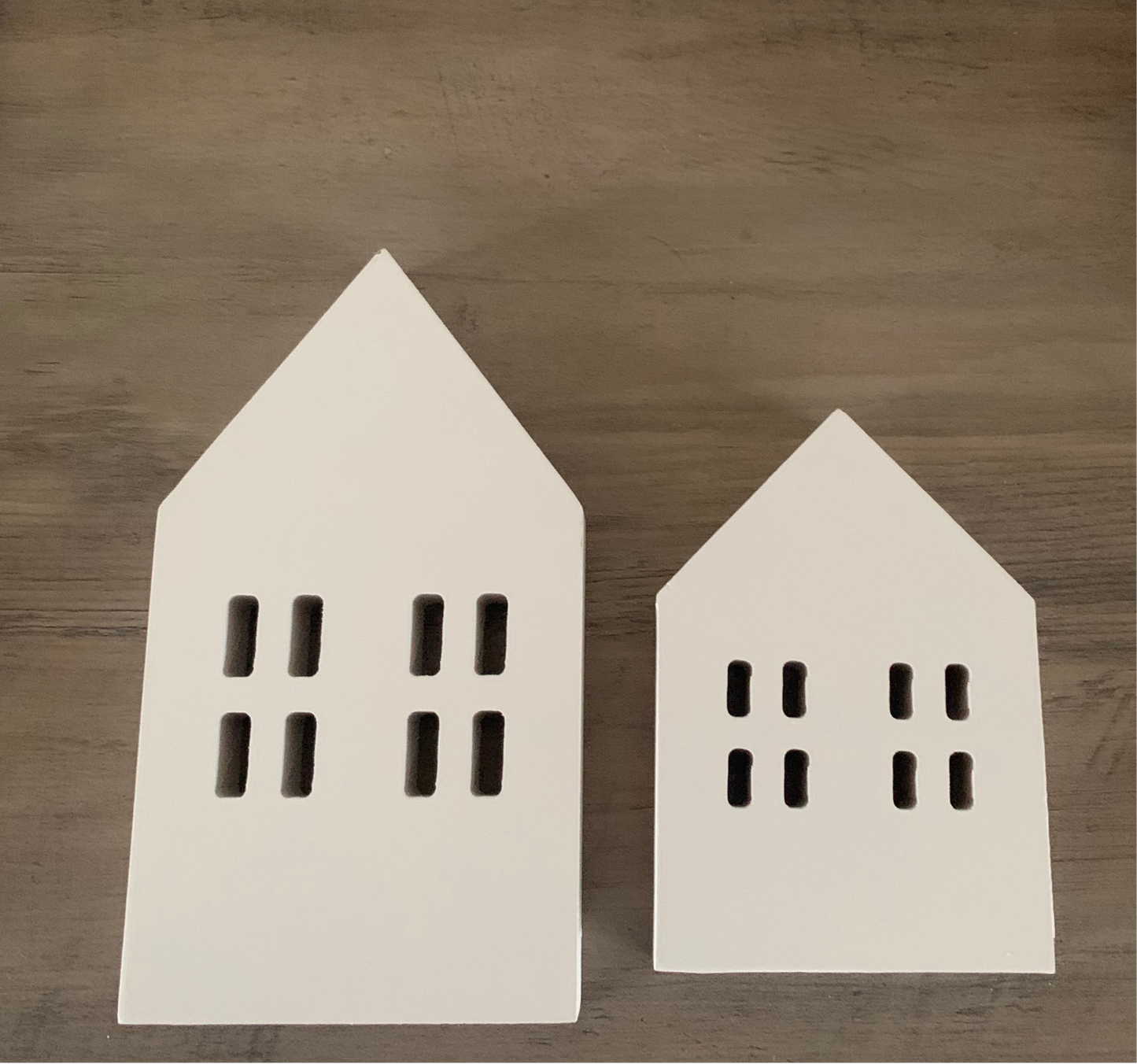 House - Pair - White
