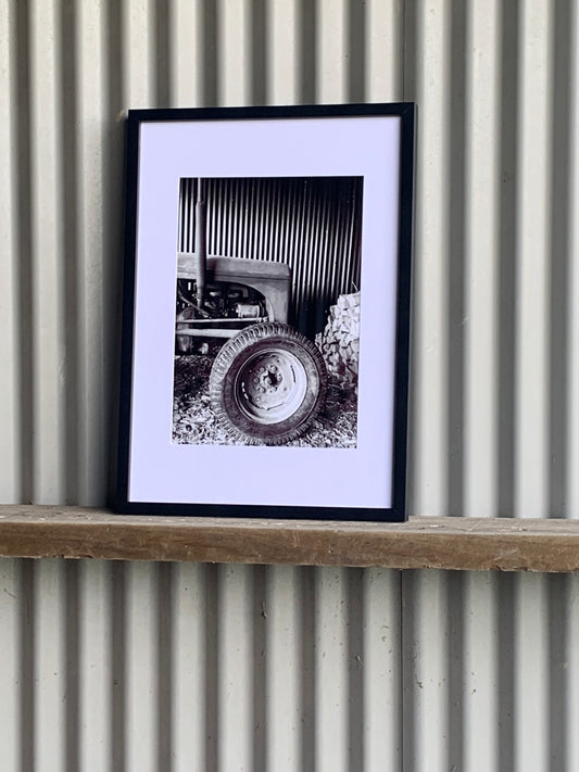 Trusty the tractor - Framed