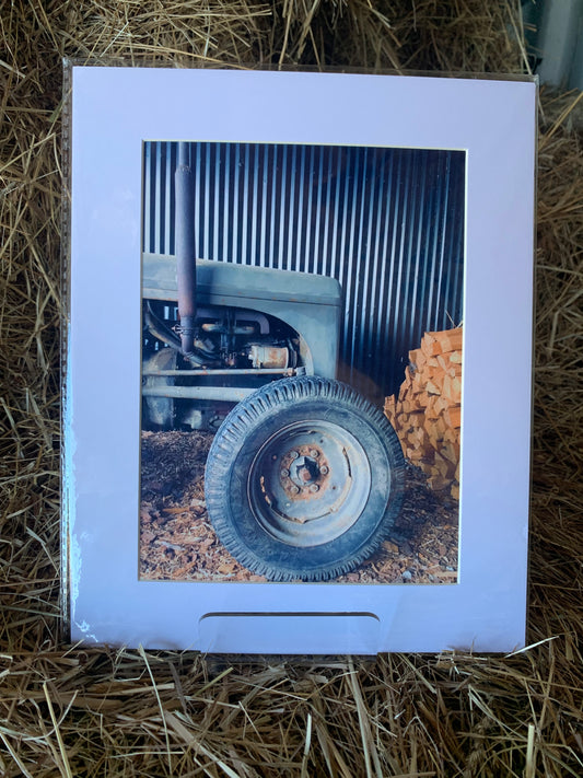 Trusty the tractor - Large - Matted