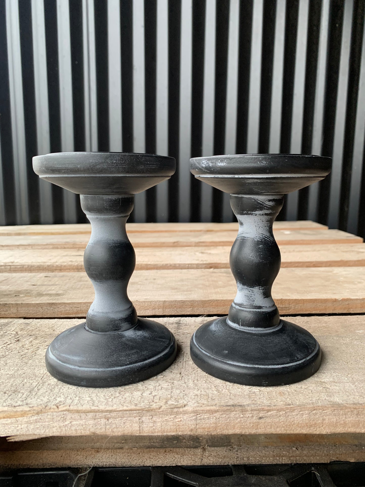Candle holder set - Black - Small