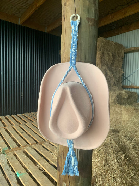 Hat hanger - Blue/White