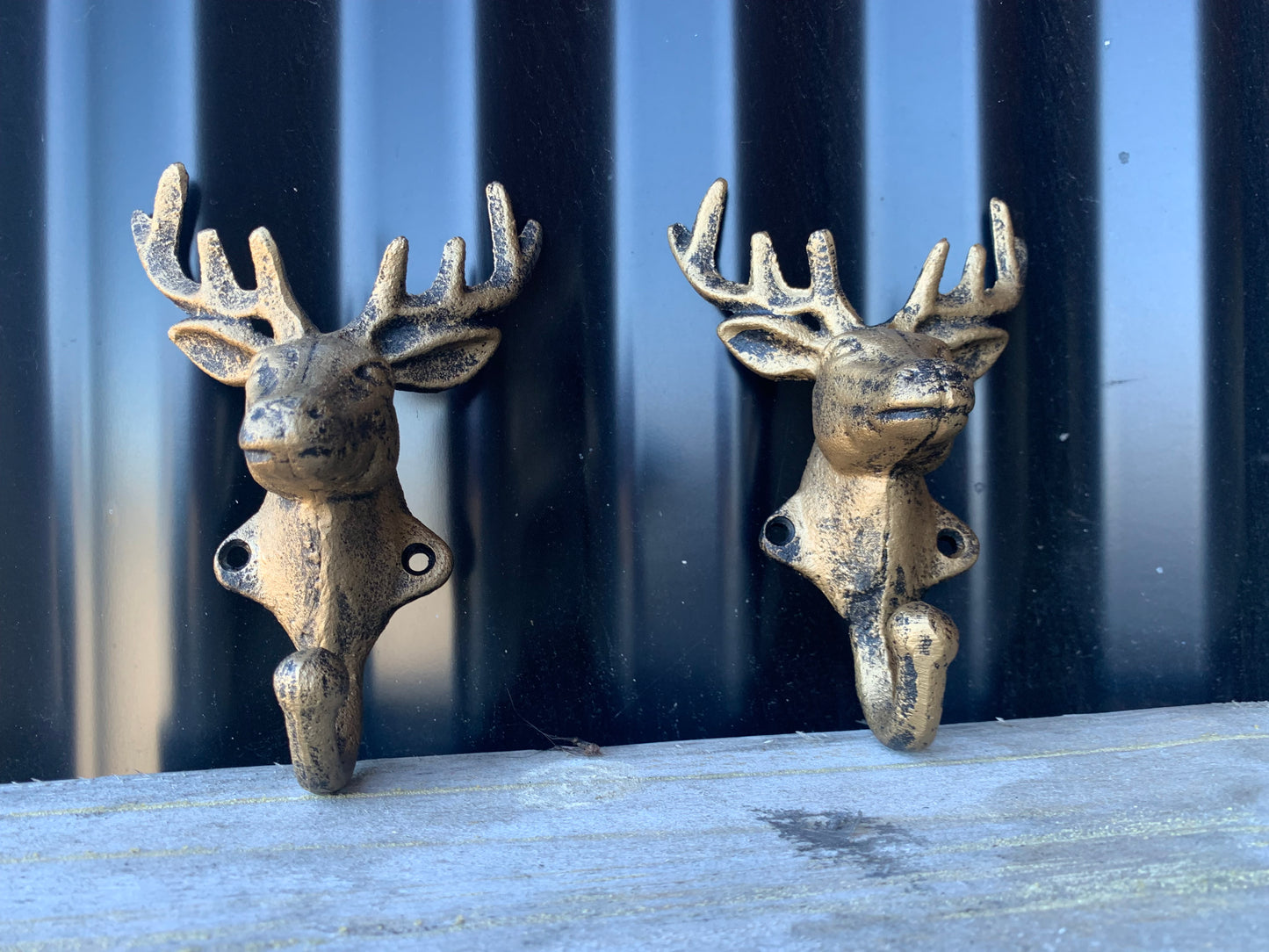 Deer coat hook - set of two